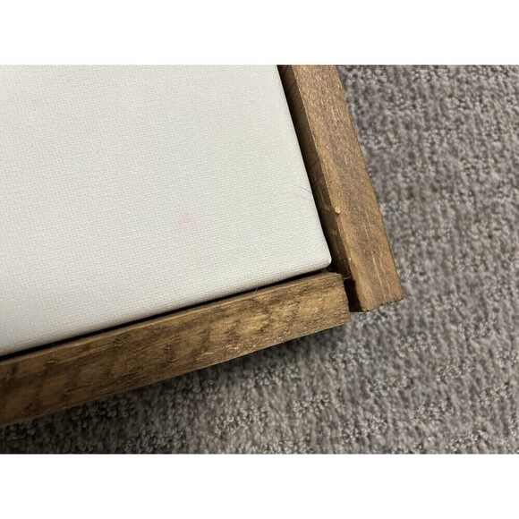 Two-Sided Hand Painted Autumn Sign 18”x21” - Picture 5 of 7